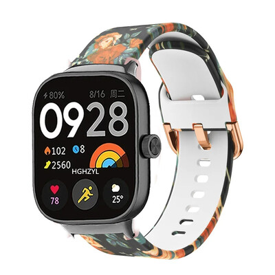 За Redmi Watch 4 каишка Силиконова резервна гривна Correa Wristband За Xiaomi Redmi Watch 4 Смарт часовник Каишка аксесоари
