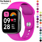 Mekani silikonski remeni za satove za Redmi sat 4 remena SmartWatch WristBand Sport correa Narukvica za xiaomi mi band 8 pro Dodaci