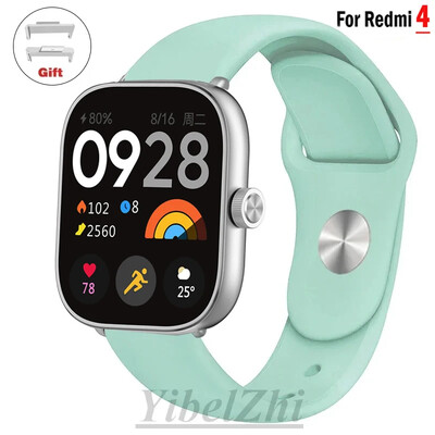 Mekani silikonski remeni za satove za Redmi sat 4 remena SmartWatch WristBand Sport correa Narukvica za xiaomi mi band 8 pro Dodaci