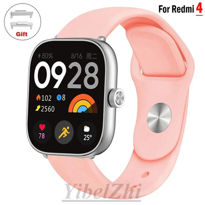 Mekani silikonski remeni za satove za Redmi sat 4 remena SmartWatch WristBand Sport correa Narukvica za xiaomi mi band 8 pro Dodaci