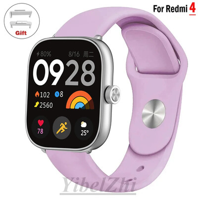 Mekani silikonski remeni za satove za Redmi sat 4 remena SmartWatch WristBand Sport correa Narukvica za xiaomi mi band 8 pro Dodaci