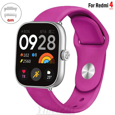 Mekani silikonski remeni za satove za Redmi sat 4 remena SmartWatch WristBand Sport correa Narukvica za xiaomi mi band 8 pro Dodaci
