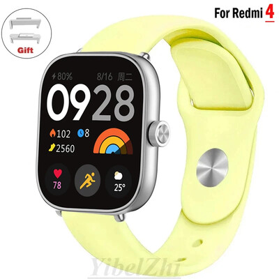 Mekani silikonski remeni za satove za Redmi sat 4 remena SmartWatch WristBand Sport correa Narukvica za xiaomi mi band 8 pro Dodaci