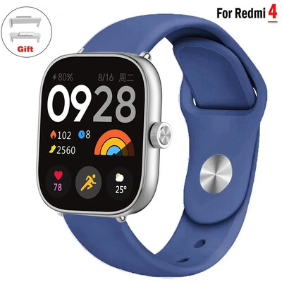 Mekani silikonski remeni za satove za Redmi sat 4 remena SmartWatch WristBand Sport correa Narukvica za xiaomi mi band 8 pro Dodaci