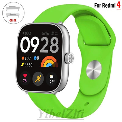 Mekani silikonski remeni za satove za Redmi sat 4 remena SmartWatch WristBand Sport correa Narukvica za xiaomi mi band 8 pro Dodaci