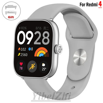 Mekani silikonski remeni za satove za Redmi sat 4 remena SmartWatch WristBand Sport correa Narukvica za xiaomi mi band 8 pro Dodaci