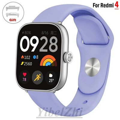 Mekani silikonski remeni za satove za Redmi sat 4 remena SmartWatch WristBand Sport correa Narukvica za xiaomi mi band 8 pro Dodaci