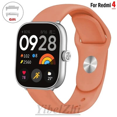 Mekani silikonski remeni za satove za Redmi sat 4 remena SmartWatch WristBand Sport correa Narukvica za xiaomi mi band 8 pro Dodaci