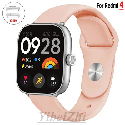 Mekani silikonski remeni za satove za Redmi sat 4 remena SmartWatch WristBand Sport correa Narukvica za xiaomi mi band 8 pro Dodaci