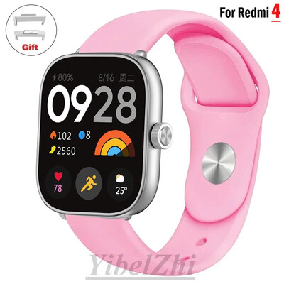 Mekani silikonski remeni za satove za Redmi sat 4 remena SmartWatch WristBand Sport correa Narukvica za xiaomi mi band 8 pro Dodaci