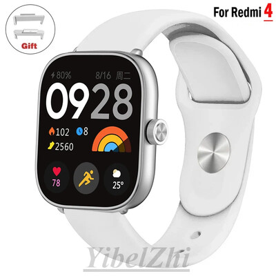 Mekani silikonski remeni za satove za Redmi sat 4 remena SmartWatch WristBand Sport correa Narukvica za xiaomi mi band 8 pro Dodaci