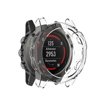 Θήκη προστασίας από μαλακή σιλικόνη για Garmin Fenix 5S 5 5X Smart Watch Protector Frame Cover TPU Bumper for Fenix5S 5 5X / Plus Case