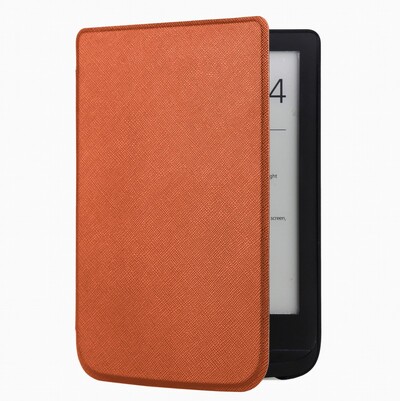 Тънък кожен калъф за Pocketbook Touch Lux 4 627 HD3 632 Basic2 616 Ereader