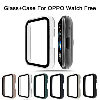 Θήκη προστασίας οθόνης για OPPO Watch Free Hard Edge Frame Glass Smartwatch Προστατευτική μεμβράνη για OPPO Watch Δωρεάν αξεσουάρ