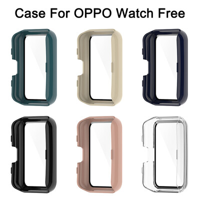 Husă de protecție a ecranului pentru OPPO Watch Free Hard Edge Frame Glass Smartwatch Film de protecție pentru OPPO Watch Accesorii gratuite