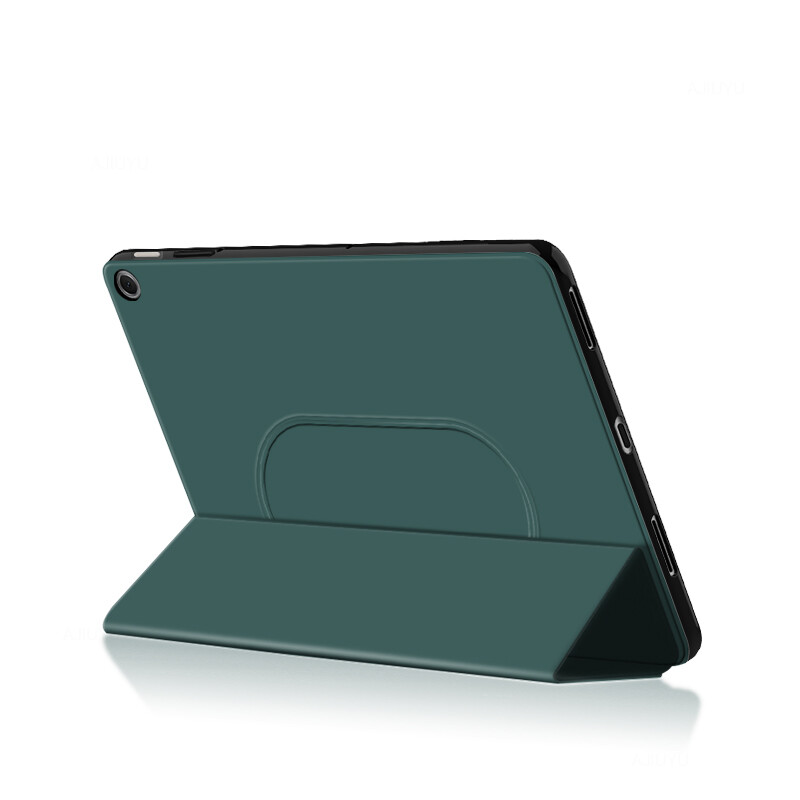 AJIUYU futrola za za Google Pixel tablet 11 inča 2023 Smart Cover Zaštitna školjka TPU podrška Kompatibilna baza zvučnika za punjenje