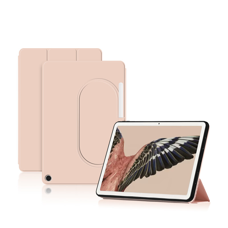 AJIUYU futrola za za Google Pixel tablet 11 inča 2023 Smart Cover Zaštitna školjka TPU podrška Kompatibilna baza zvučnika za punjenje