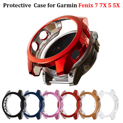 Προστατευτική θήκη Garmin Fenix 7 7X 5 5X TPU Half Cover Protector Plating