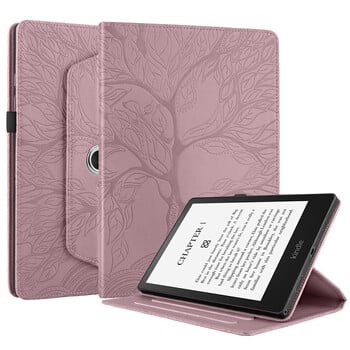 Για Kindle Paperwhite 2024 Case 360 Rotating Stand Κάλυμμα Ebook For Funda Kindle Paperwhite 12th Generation 2024 Case 7 ιντσών