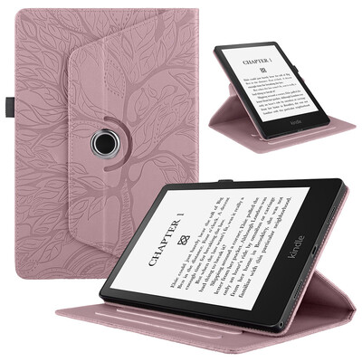 Pentru husă Kindle Paperwhite 2024 Husă cu suport rotativ 360 pentru carte electronică pentru Funda Kindle Paperwhite generația a 12-a 2024 Husă 7 inchi