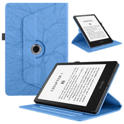Kindle Paperwhite 2024 ümbrise 360 pöörleva aluse e-raamatu kaanele Funda Kindle Paperwhite 12. põlvkonna 2024 ümbrisele, 7 tolli
