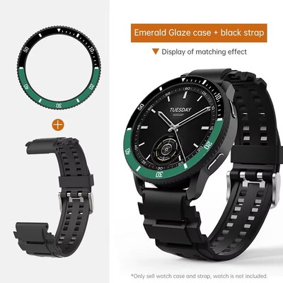 SIKAI zaštitna torbica protiv ogrebotina, lagana zaštitna maska otporna na udarce za Xiaomi Watch S3, torbica za pametni sat