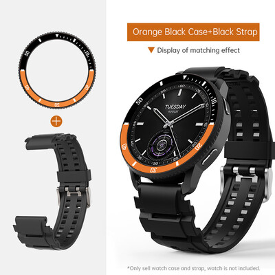 SIKAI zaštitna torbica protiv ogrebotina, lagana zaštitna maska otporna na udarce za Xiaomi Watch S3, torbica za pametni sat