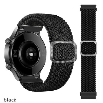 Βραχιόλι 22mm Stretch Braid Nylon Watch για Xiaomi Mi Watch Color Sports Edition/S1 Pro S4 S3 S2 Strap βραχιόλι για Mi Watch Color 2