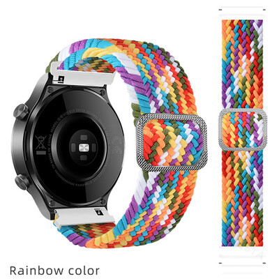 22 mm rastezljiva najlonska narukvica za sat za Xiaomi Mi Watch Color Sports Edition/S1 Pro S4 S3 S2 narukvica s remenom za Mi Watch Color 2