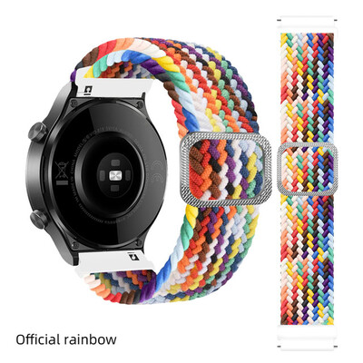 22 mm rastezljiva najlonska narukvica za sat za Xiaomi Mi Watch Color Sports Edition/S1 Pro S4 S3 S2 narukvica s remenom za Mi Watch Color 2