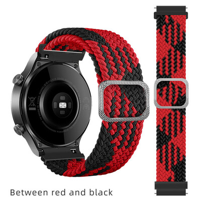 22 mm rastezljiva najlonska narukvica za sat za Xiaomi Mi Watch Color Sports Edition/S1 Pro S4 S3 S2 narukvica s remenom za Mi Watch Color 2