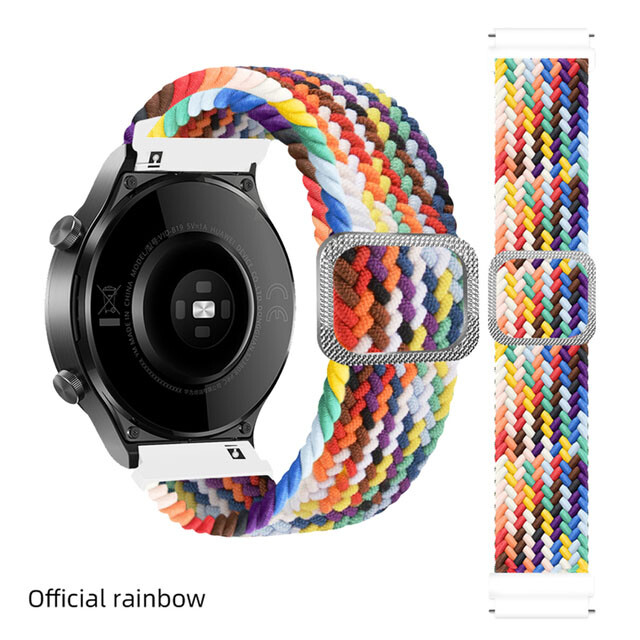 22 mm rastezljiva najlonska narukvica za sat za Xiaomi Mi Watch Color Sports Edition/S1 Pro S4 S3 S2 narukvica s remenom za Mi Watch Color 2