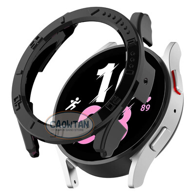 Капак за Samsung Galaxy Watch 4 5 44mm 40mm Калъф Аксесоари Протектор Digit Scale TPU Shell за Galaxy Watch 5 Pro 45mm Bumper