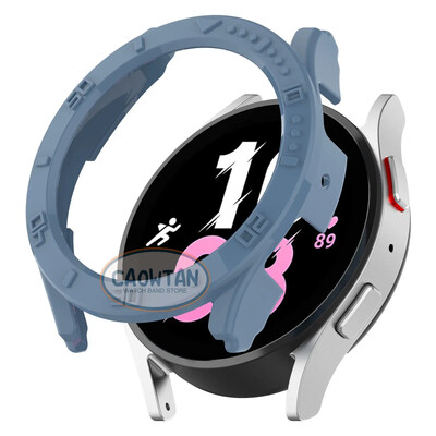 Капак за Samsung Galaxy Watch 4 5 44mm 40mm Калъф Аксесоари Протектор Digit Scale TPU Shell за Galaxy Watch 5 Pro 45mm Bumper