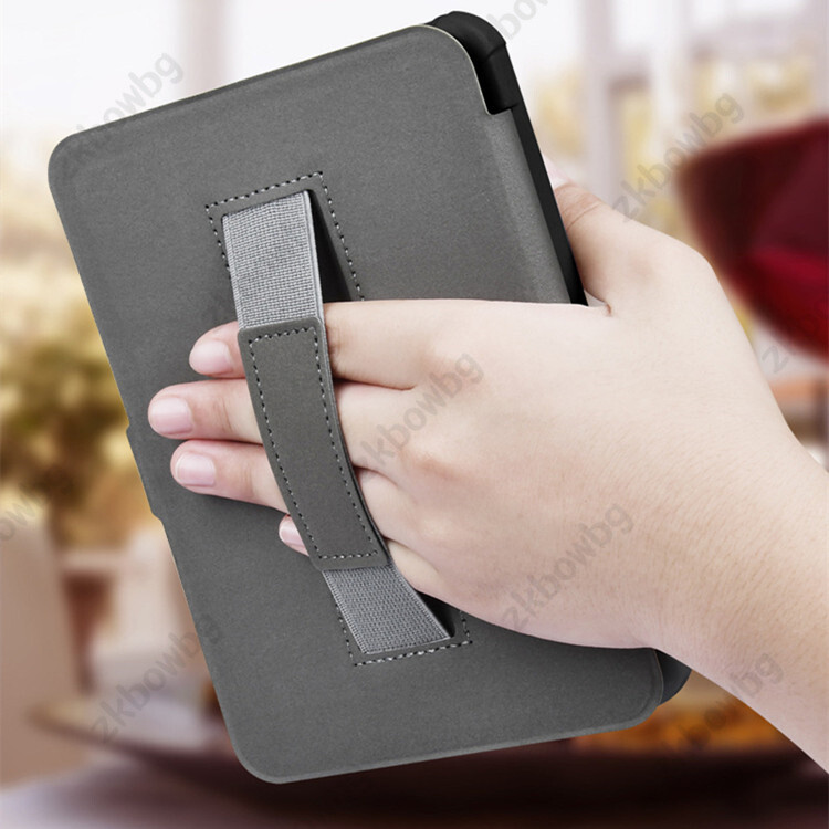 Magnetna torbica za Tolino Vision 1/2/3/4 HD Reader Zaštitna maska za Tolino Shine 3/4 Shine4 2022 Ebook Remen za ruku Smart Cover