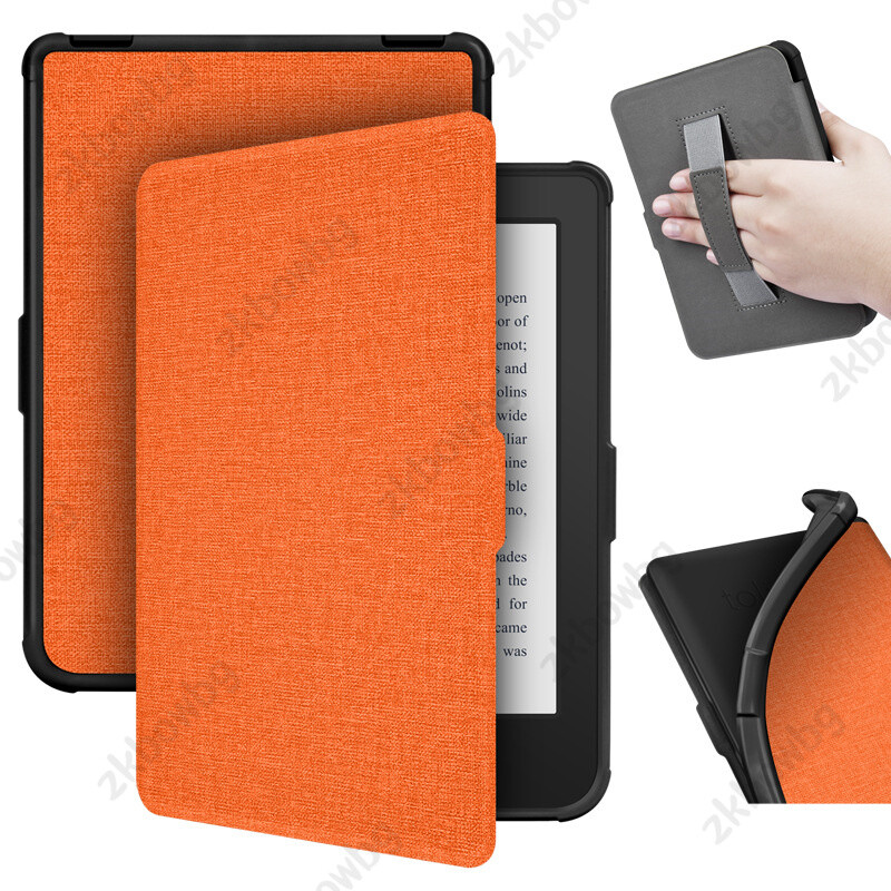 Magnetna torbica za Tolino Vision 1/2/3/4 HD Reader Zaštitna maska za Tolino Shine 3/4 Shine4 2022 Ebook Remen za ruku Smart Cover