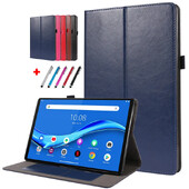 Za Lenovo Tab K10 2021 TB-X6C6X F 10.1 inčni poklopac PU kožni novčanik TPU Shell Tablet Funda za Lenovo Tab K10 Case Coque + Pen