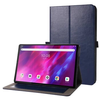 Για Lenovo Tab K10 2021 TB-X6C6X F 10,1 ιντσών Κάλυμμα PU Δερμάτινο πορτοφόλι TPU Shell Tablet Funda For Lenovo Tab K10 Case Coque + στυλό