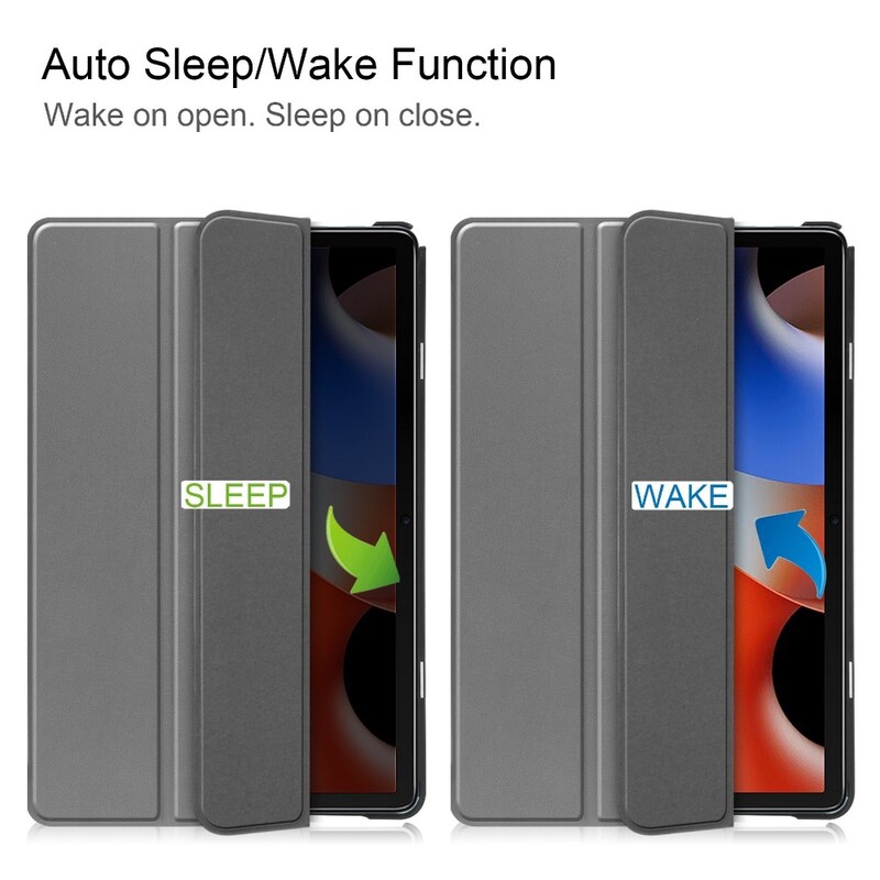 Tri-sklopivi poklopac postolja za Blackview Tab7 Tab 7 Pro 4G 10.1" Magnetic Funda kućište s tvrdom stražnjom školjkom za Oscal Pad 10 Coque