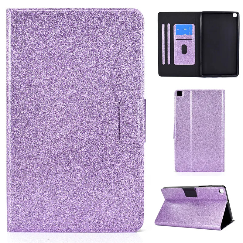 Za Samsung Galaxy Tab S6 Lite 10.4 Case SM-P610 Purple Glitter Kožni Tablet Funda Za Tab S6 Lite Cover SM-P615 Soft TPU Etui