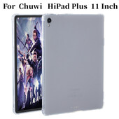 11" ултра тънък мек прозрачен TPU калъф за таблет CHUWI HiPad Plus, защитен калъф за компютър CHUWI HiPad Plus и подаръци