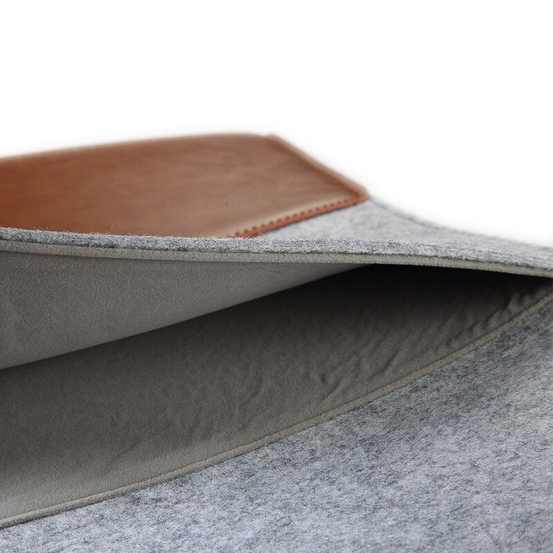 Torba od prave kože za Microsoft Surface Pro 1/2/3 Ultrabook prijenosno računalo Torbica s rukavima od filca Torba za nošenje portfelja