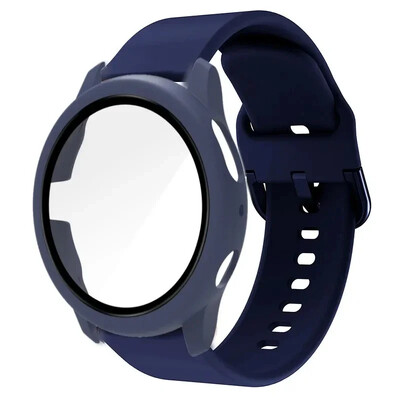 20 mm remen + torbica za Samsung Galaxy Watch Active 2 Narukvica Remen Pokrivenost Branik za Galaxy Watch 4/5/6 40 mm 44 mm Zaštitna maska