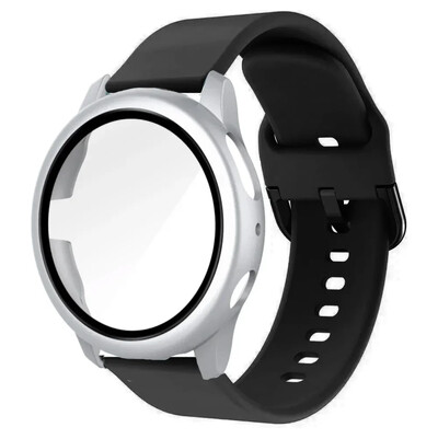 20 mm remen + torbica za Samsung Galaxy Watch Active 2 Narukvica Remen Pokrivenost Branik za Galaxy Watch 4/5/6 40 mm 44 mm Zaštitna maska