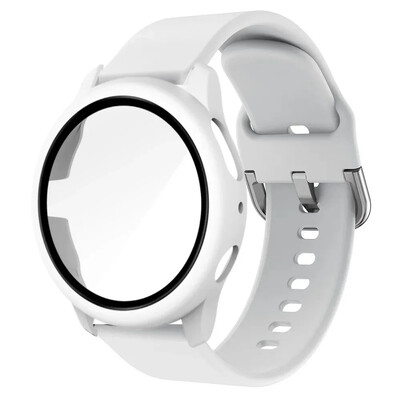 20 mm remen + torbica za Samsung Galaxy Watch Active 2 Narukvica Remen Pokrivenost Branik za Galaxy Watch 4/5/6 40 mm 44 mm Zaštitna maska