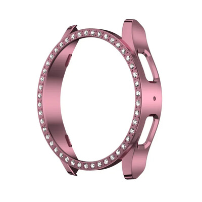 2024 Diamond Watch Cover за Samsung Galaxy Watch 7 40mm 44mm PC Hollow Anti-fall Protector Case за Samsung Watch 6 5 4 Women