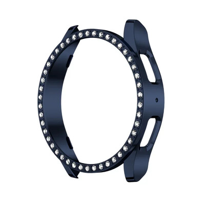2024 Diamond Watch Cover за Samsung Galaxy Watch 7 40mm 44mm PC Hollow Anti-fall Protector Case за Samsung Watch 6 5 4 Women
