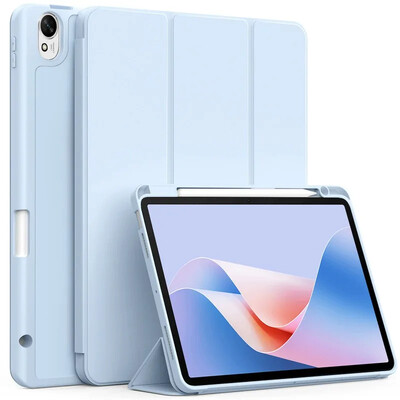 Maska za HUAWEI MatePad 11.5"S 2024 Trostruki kožni stalak, pametna torbica s mekom pozadinom i utorom za olovku, temeljna za MatePad 11.5 S Air 11.5"