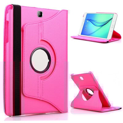 Skirtas Huawei MediaPad M3 8,4 colio BTV-W09 BTV-DL09 planšetinio kompiuterio dėklas 360 besisukantis laikiklis apverčiamas stovas, odinis dangtelis