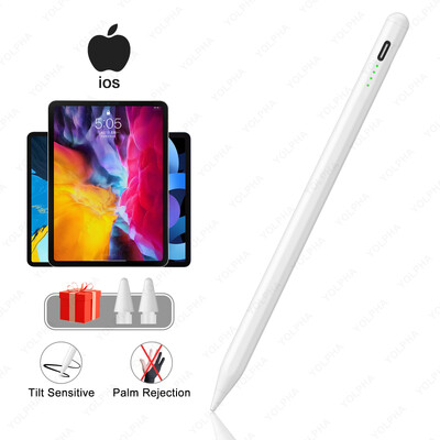 За Apple Pencil 2 iPad молив за Appl Stylus Pen за iPad 2023 2022 2021 2020 2019 2018 4 5 9th 10th Air 5 iPad аксесоари